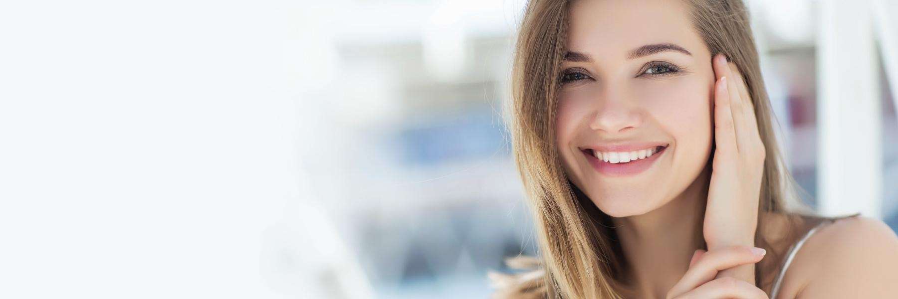 A woman with Teeth Whitened in Sterling, CO